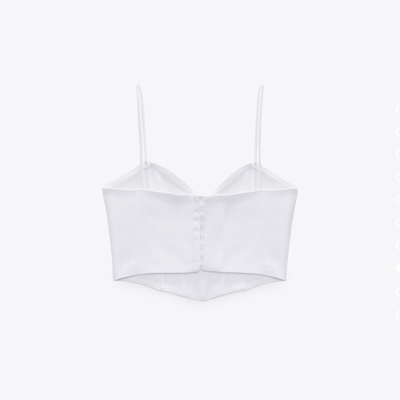 SOLD/ ZARA LIMITED EDITION CORSETRY TOP - Picture 9 of 12